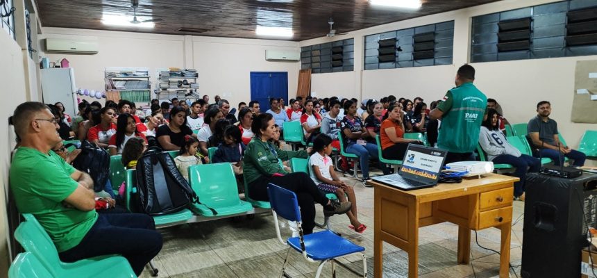 O Instituto de Proteção Ambiental do Amazonas (Ipaam) concluiu, na sexta-feira (09/05), o mutirão de educação ambiental no município de Humaitá (a 590 quilômetros de Manaus). Realizada entre os dias 5 e 9 de maio, a campanha percorreu escolas das redes municipal e estadual de ensino, além de instituições de ensino superior como a Universidade do Estado do Amazonas (UEA) e a Universidade Federal do Amazonas (Ufam), alcançando mais de 890 alunos do Ensino Fundamental, Médio, Tecnológico e Superior.