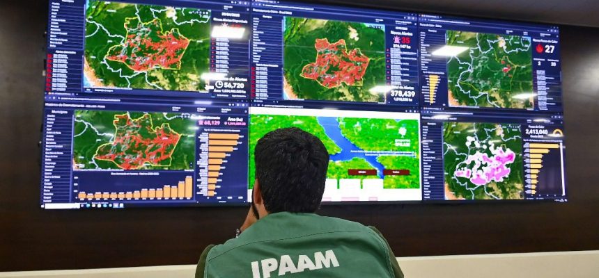 O Instituto de Proteção Ambiental do Amazonas (Ipaam) registrou uma redução nos índices de desmatamento e nos focos de calor no Estado durante o mês de junho de 2025. De acordo com dados do Sistema de Detecção de Desmatamento em Tempo Real (Deter), do Instituto Nacional de Pesquisas Espaciais (Inpe), a área desmatada no Amazonas caiu 52,46%, passando de 13.915 hectares em junho de 2024 para 6.614 hectares no mesmo período deste ano.